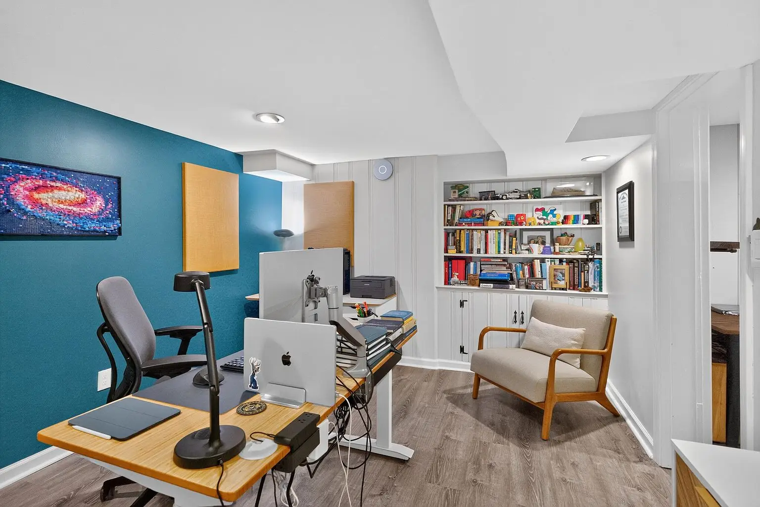 Basement office — photo 36 of 48